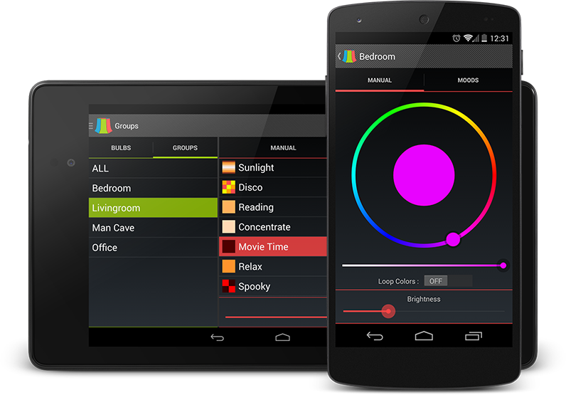 LampShade Android App Screenshot